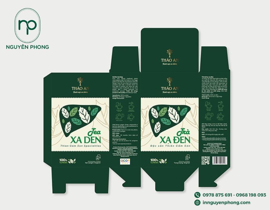 In hộp giấy đựng cao xạ đen chuẩn quy cách